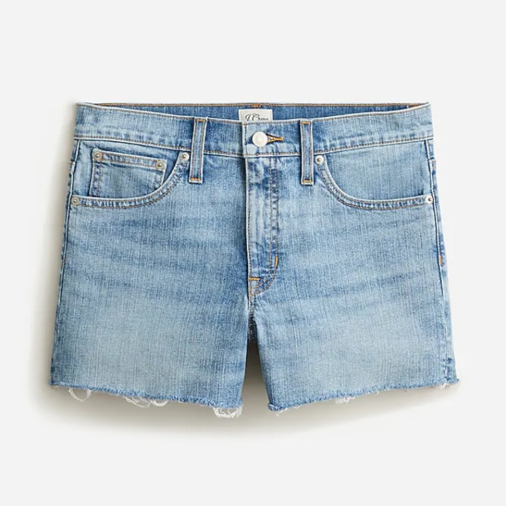 JCREW Mid rise denim short - Picture 5 of 9